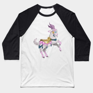 Milk Eyed carousel goat Baseball T-Shirt